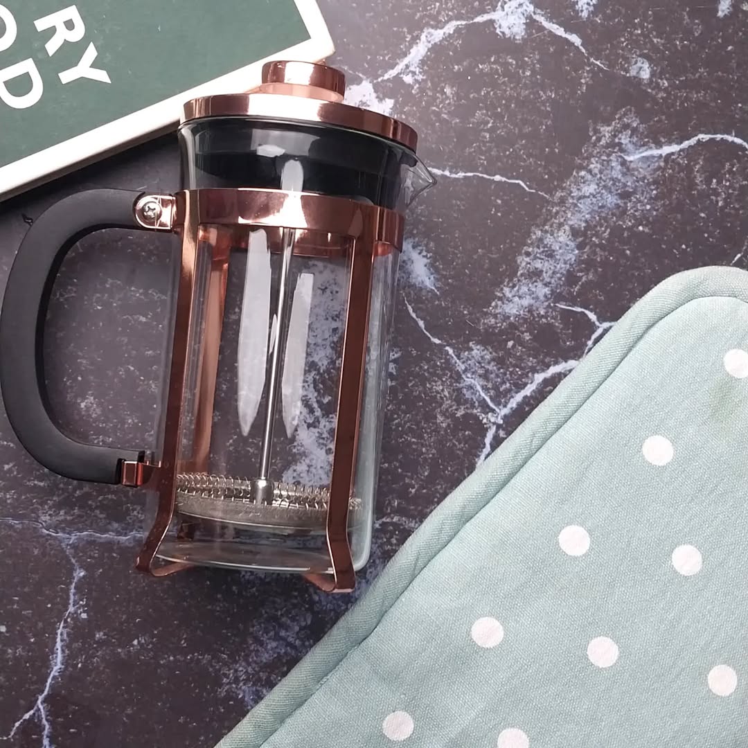 Rose Gold Luxe French Press
