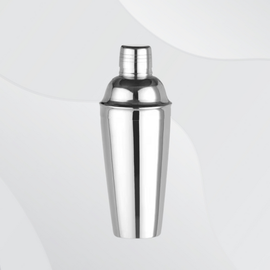 Silver Cocktail Shaker - 500ml