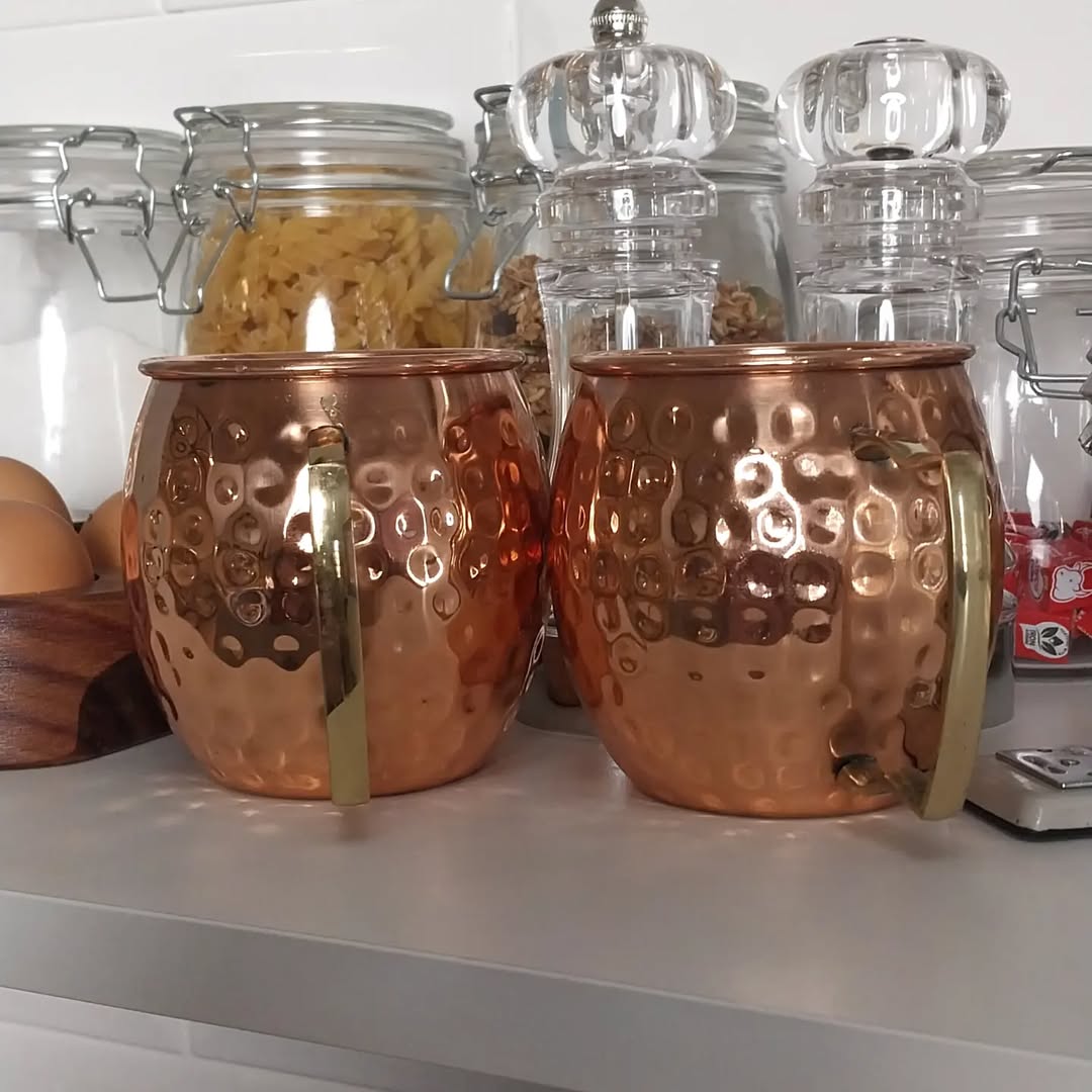 Classic Copper Moscow Mule Mugs